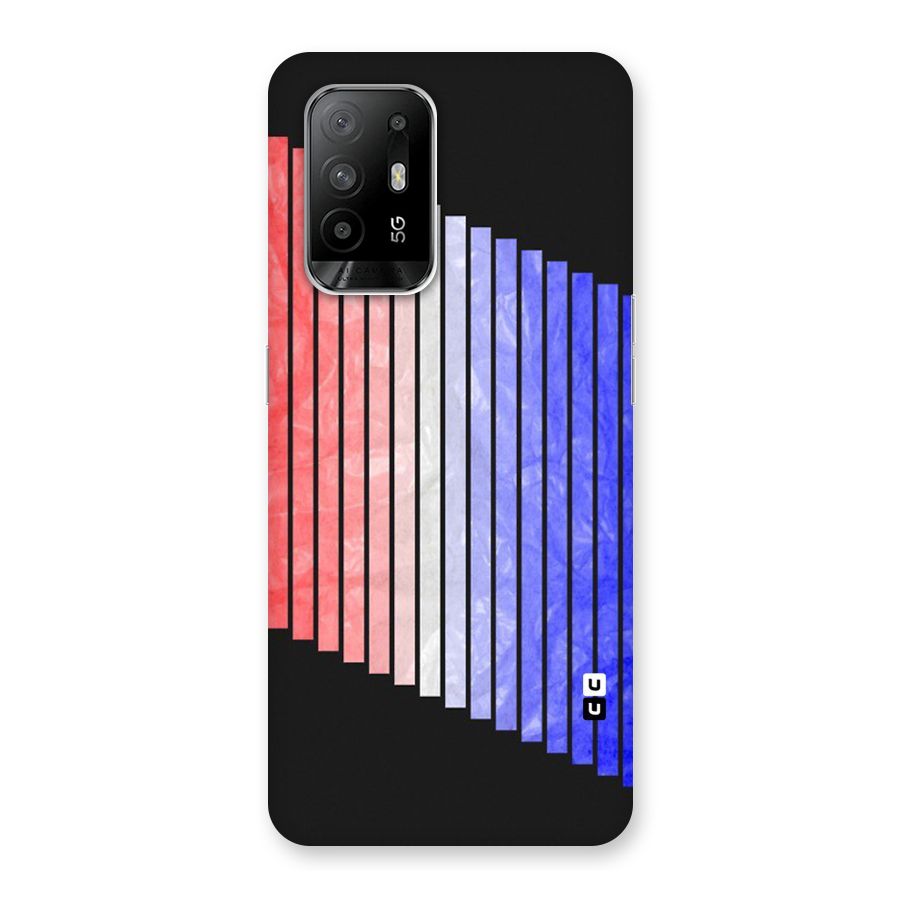 Simple Bars Back Case for Oppo F19 Pro Plus 5G
