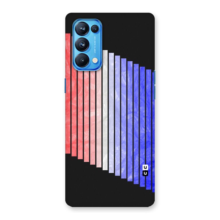 Simple Bars Back Case for Oppo Reno5 Pro 5G