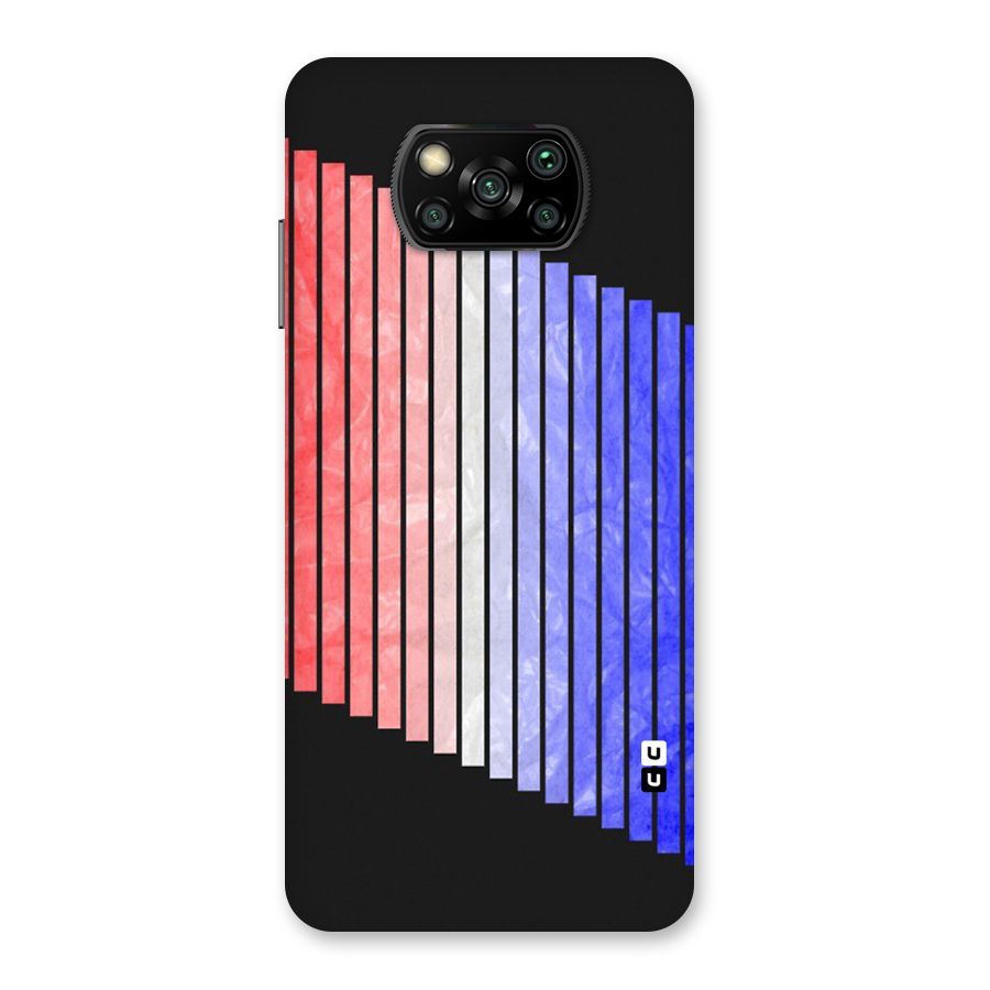 Simple Bars Back Case for Poco X3