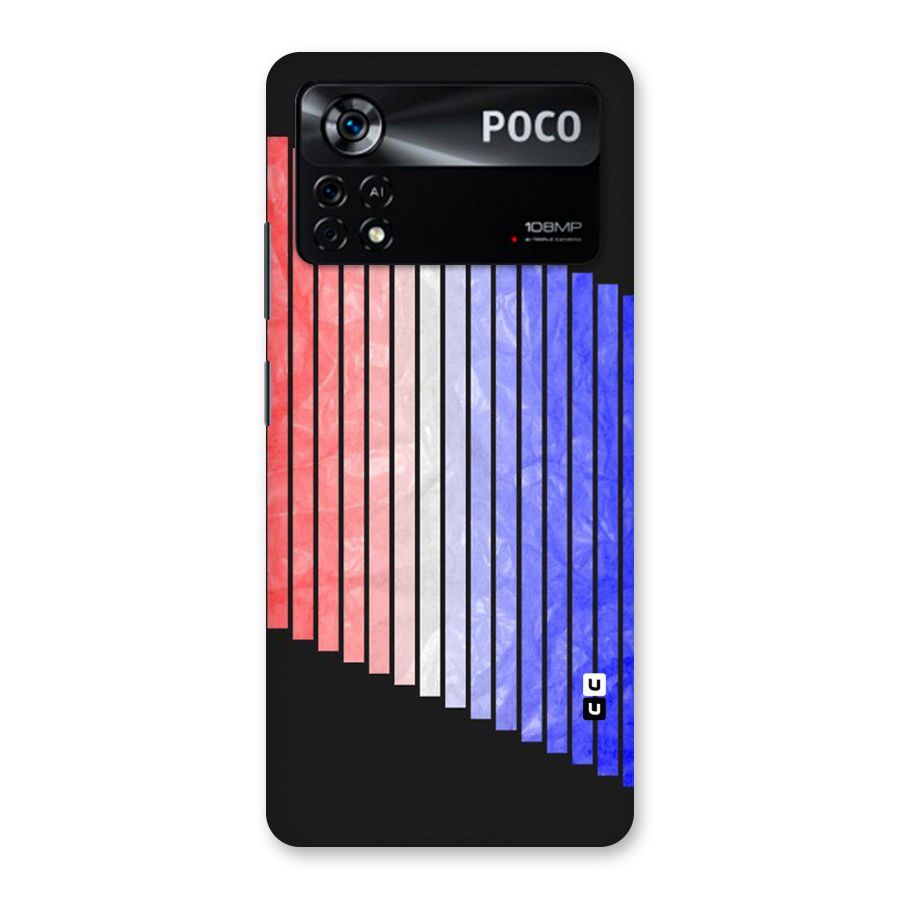 Simple Bars Back Case for Poco X4 Pro 5G