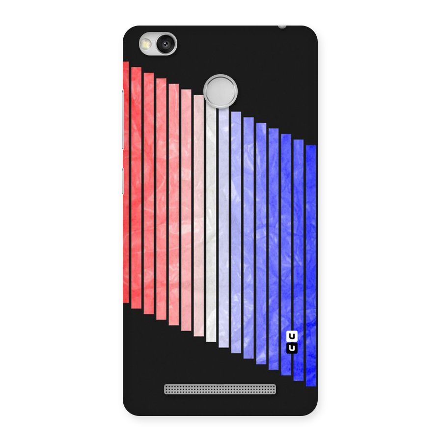 Simple Bars Back Case for Redmi 3S Prime