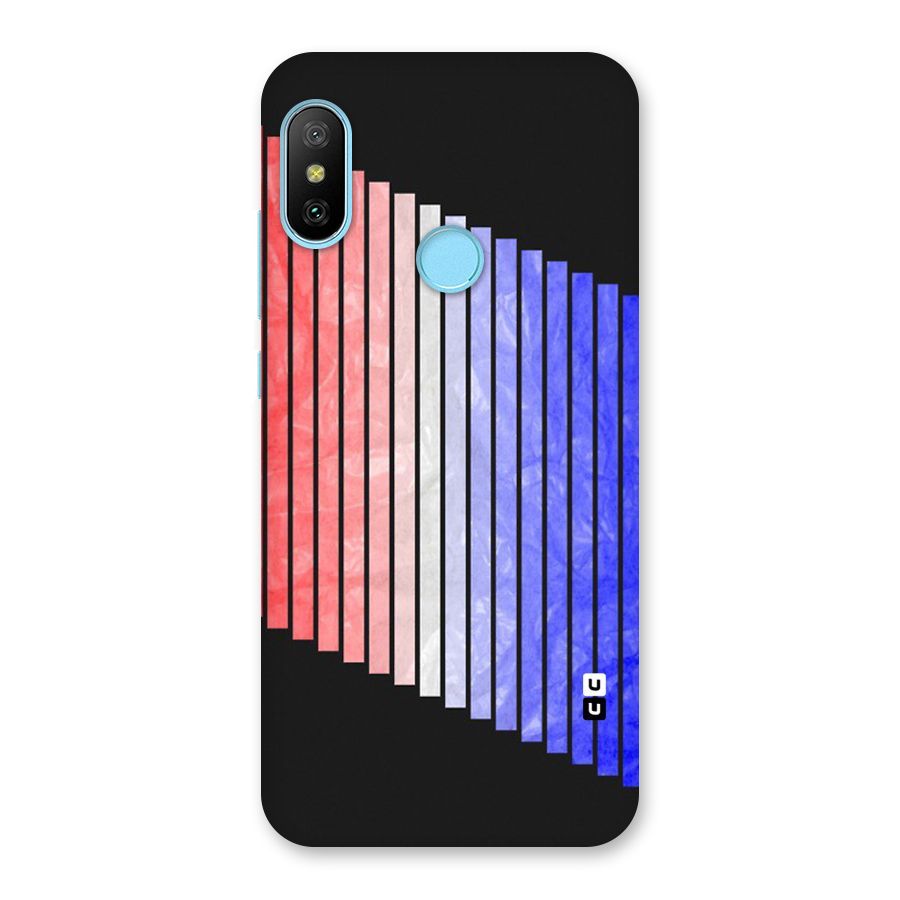 Simple Bars Back Case for Redmi 6 Pro