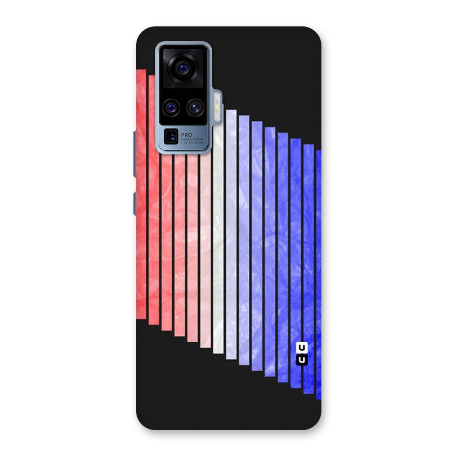 Simple Bars Back Case for Vivo X50 Pro