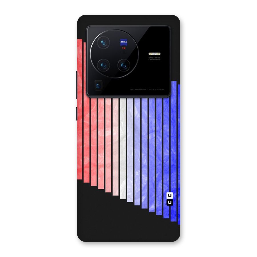 Simple Bars Back Case for Vivo X80 Pro