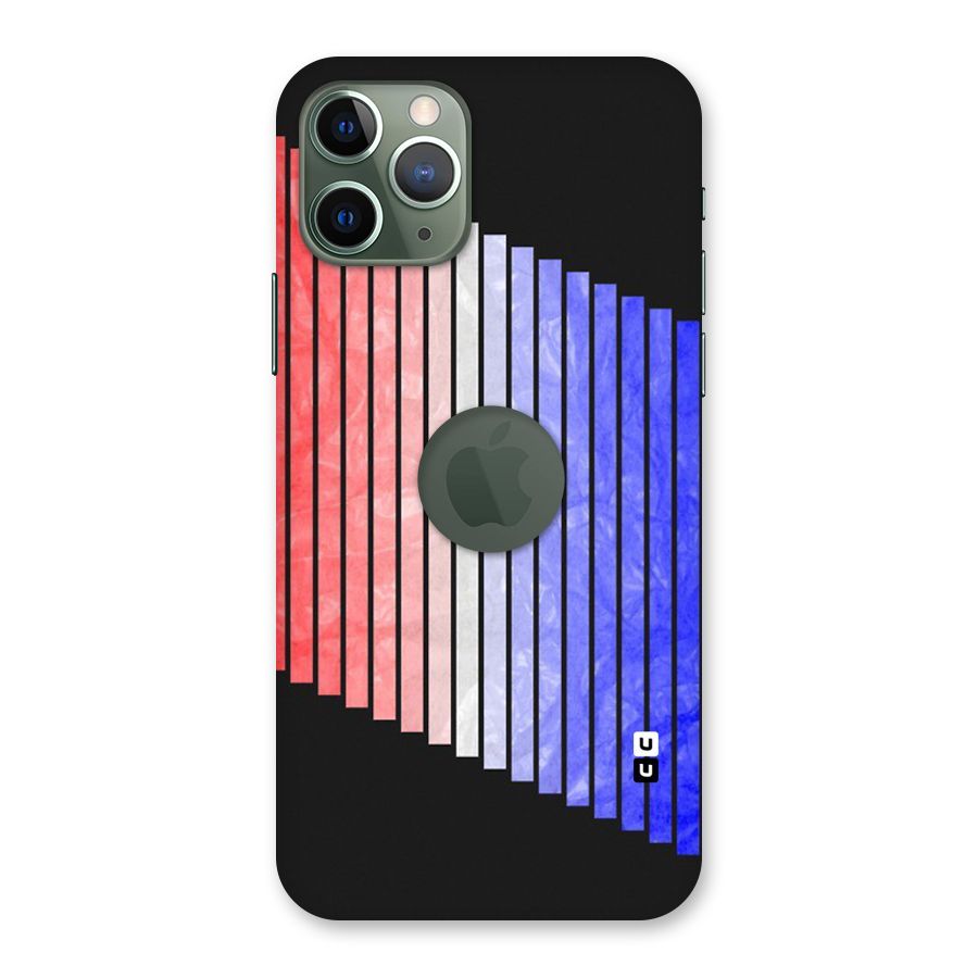 Simple Bars Back Case for iPhone 11 Pro Logo  Cut
