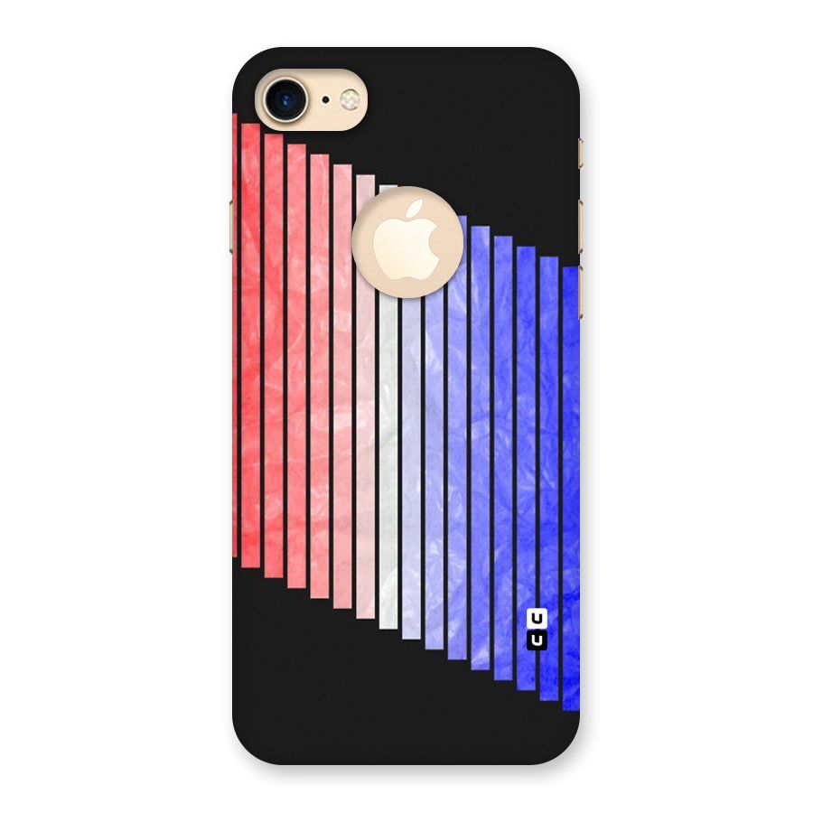 Simple Bars Back Case for iPhone 7 Logo Cut