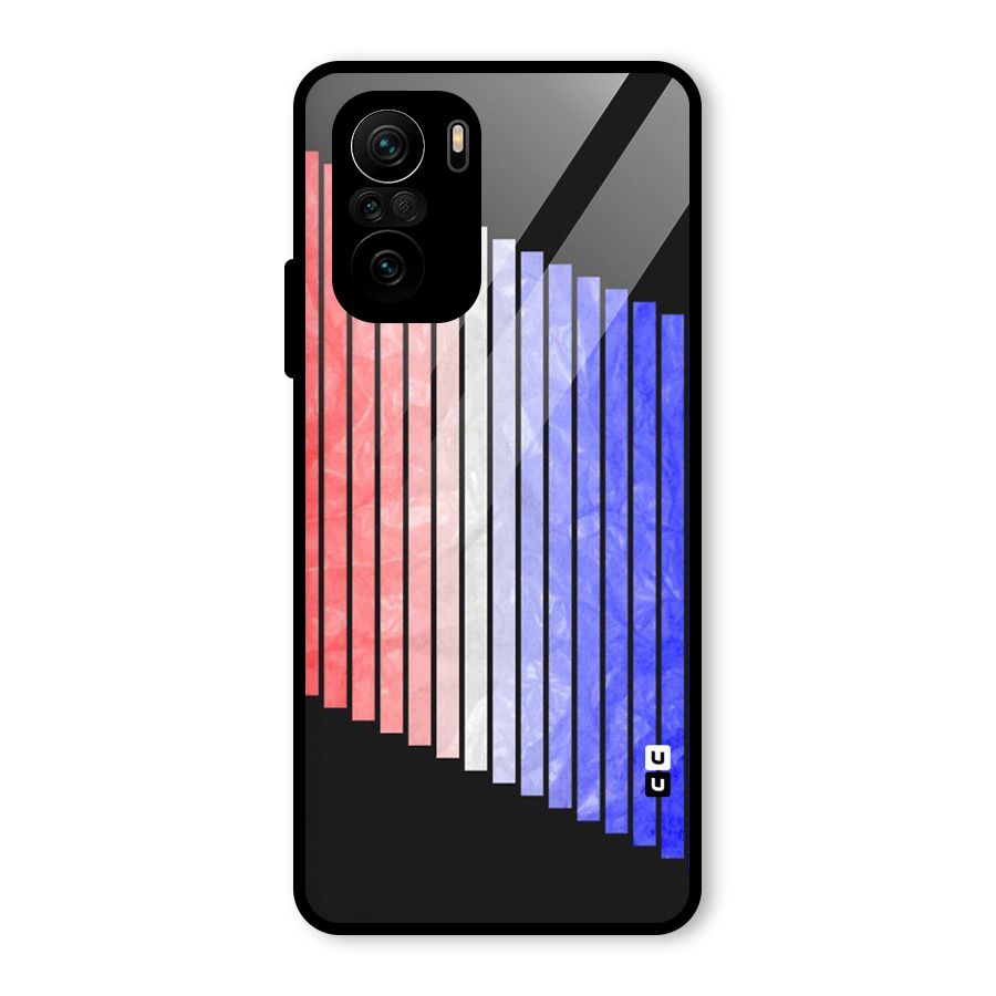 Simple Bars Glass Back Case for Mi 11x