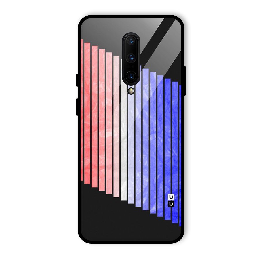 Simple Bars Glass Back Case for OnePlus 7 Pro