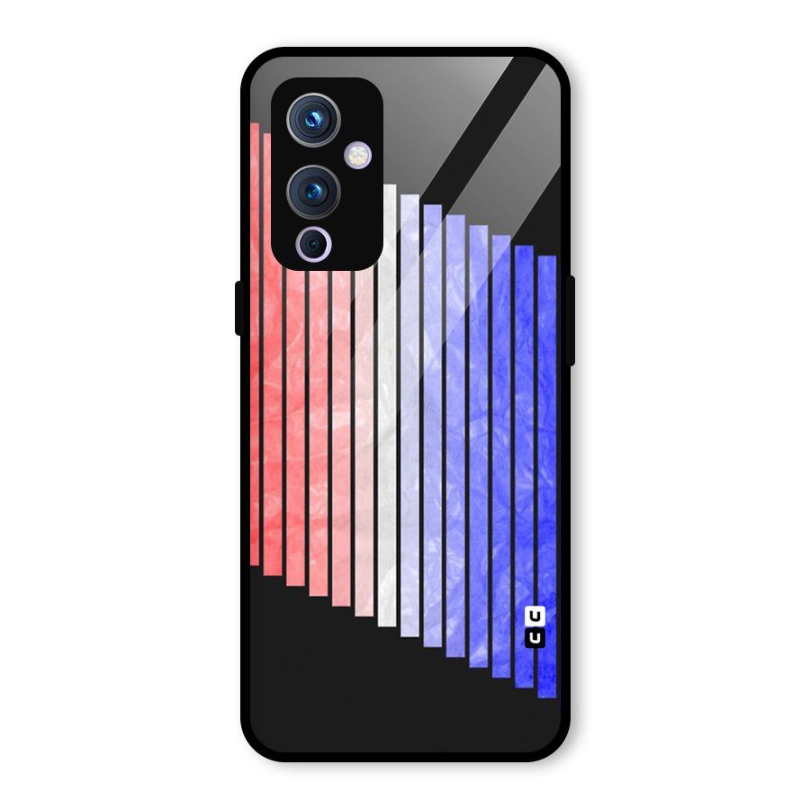 Simple Bars Glass Back Case for OnePlus 9