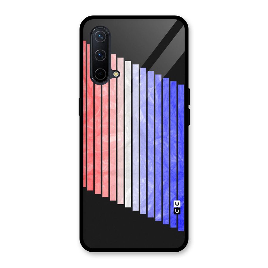 Simple Bars Glass Back Case for OnePlus Nord CE 5G