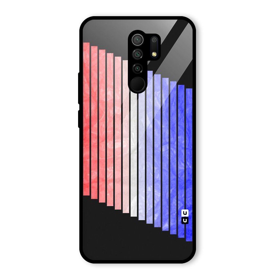 Simple Bars Glass Back Case for Poco M2