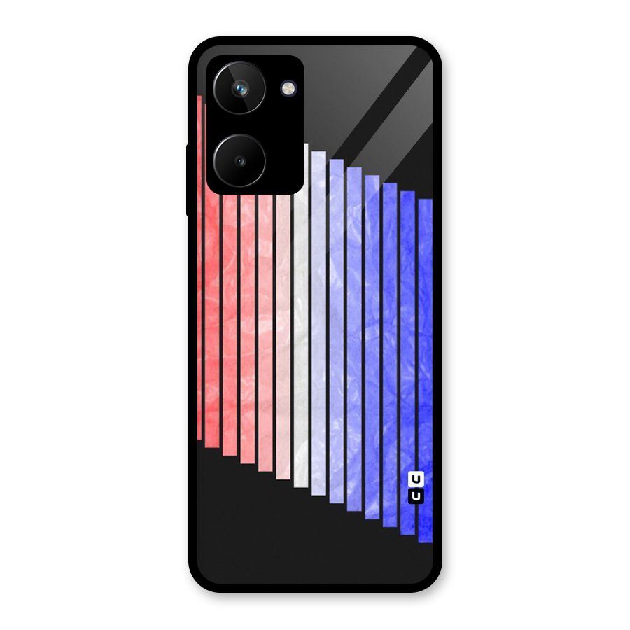 Simple Bars Glass Back Case for Realme 10