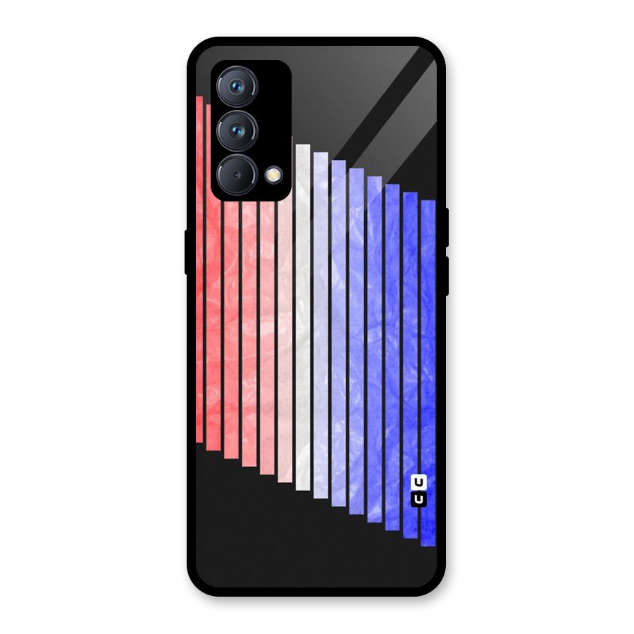 Simple Bars Glass Back Case for Realme GT Master Edition