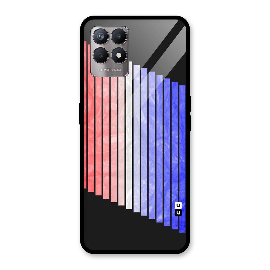 Simple Bars Glass Back Case for Realme Narzo 50