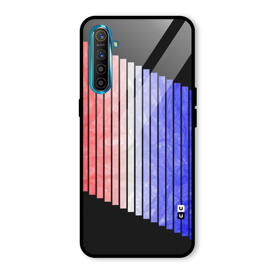 Simple Bars Glass Back Case for Realme X2