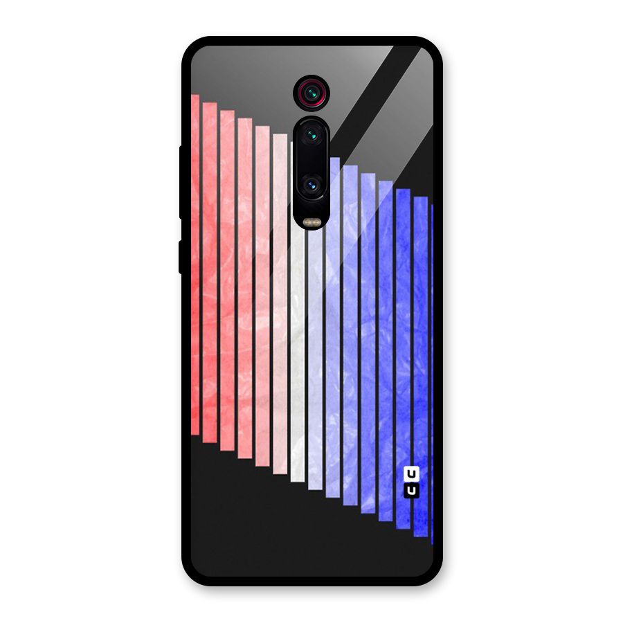 Simple Bars Glass Back Case for Redmi K20