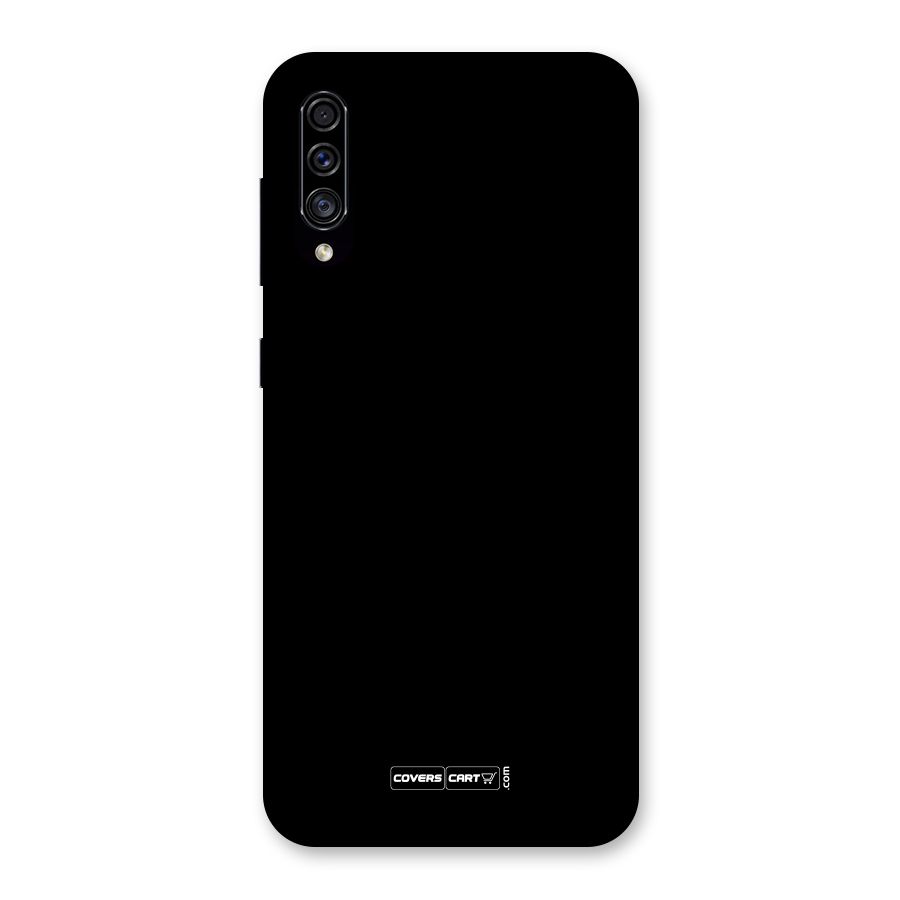 Simple Black Back Case for Galaxy A30s