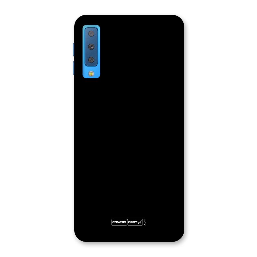 Simple Black Back Case for Galaxy A7 (2018)