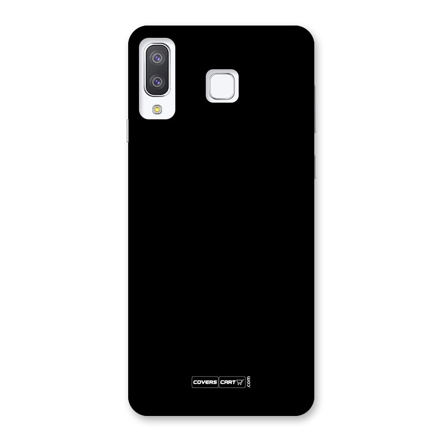 Simple Black Back Case for Galaxy A8 Star