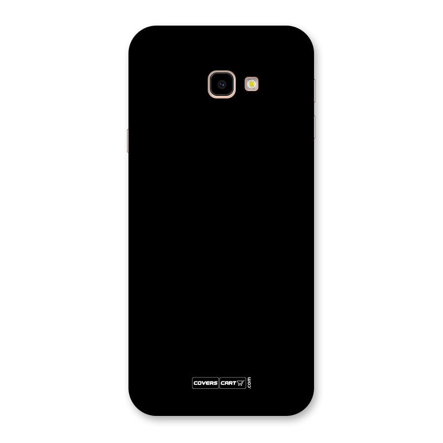 Simple Black Back Case for Galaxy J4 Plus