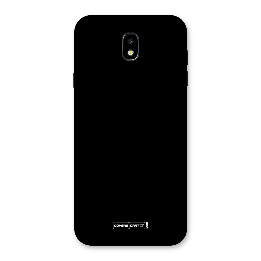 Simple Black Back Case for Galaxy J7 Pro