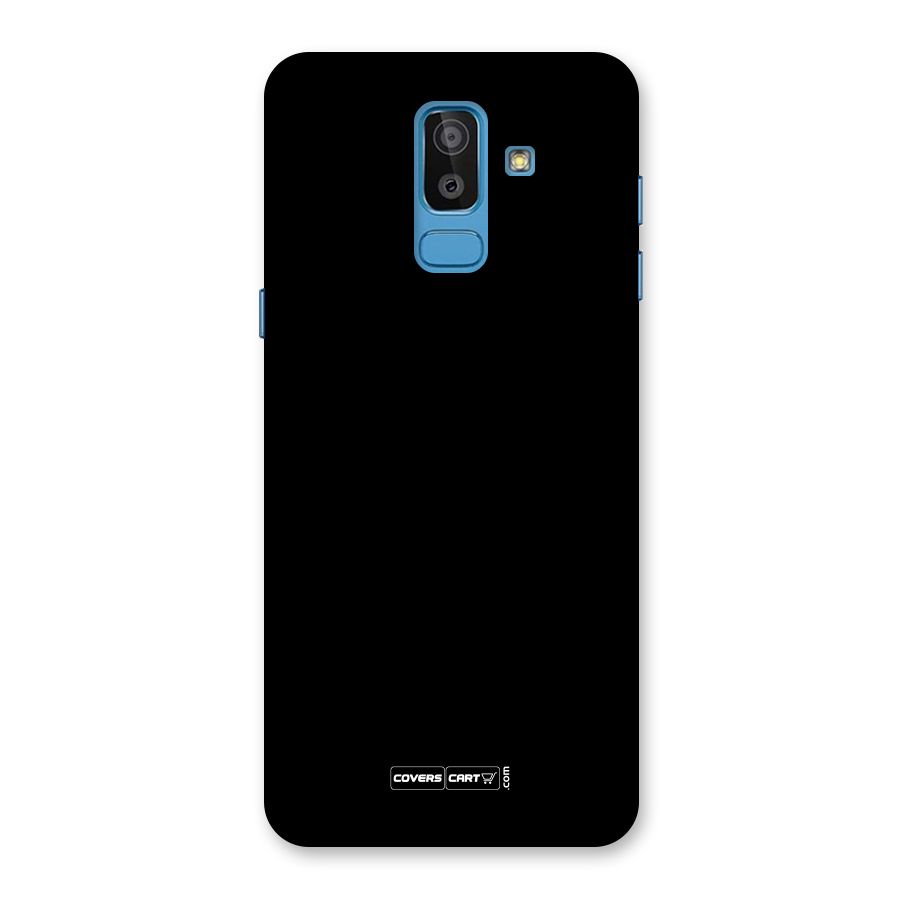Simple Black Back Case for Galaxy J8