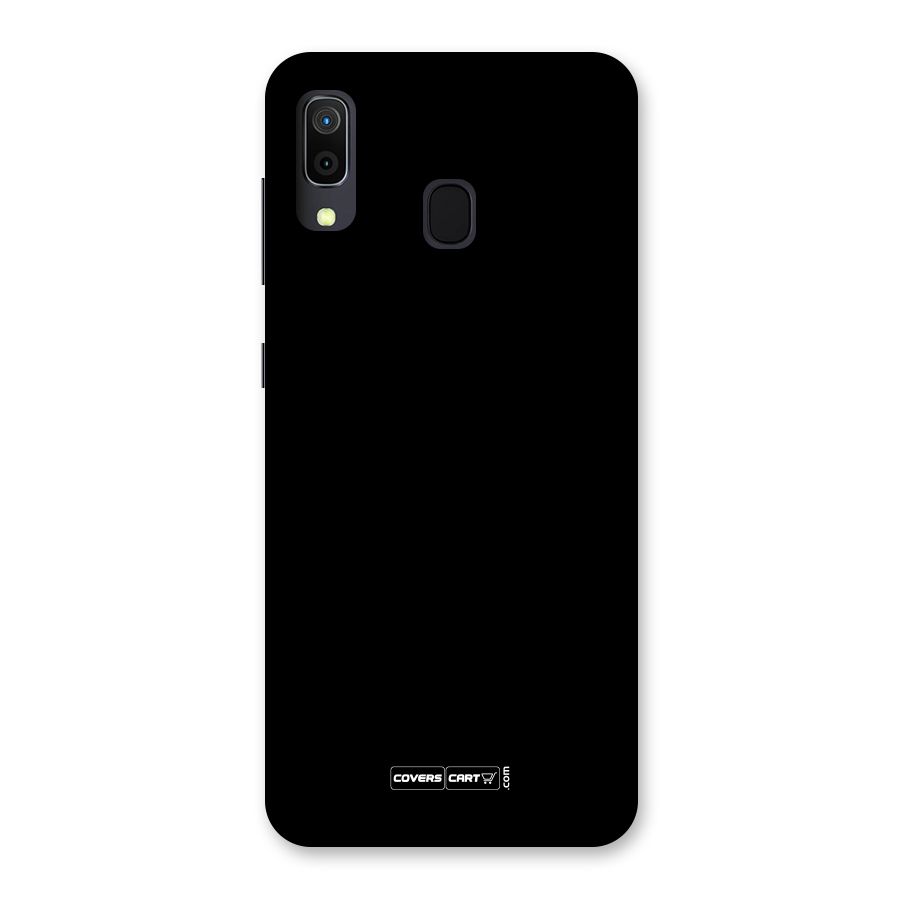 Simple Black Back Case for Galaxy M10s