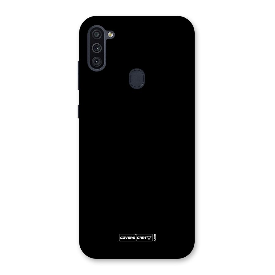 Simple Black Back Case for Galaxy M11