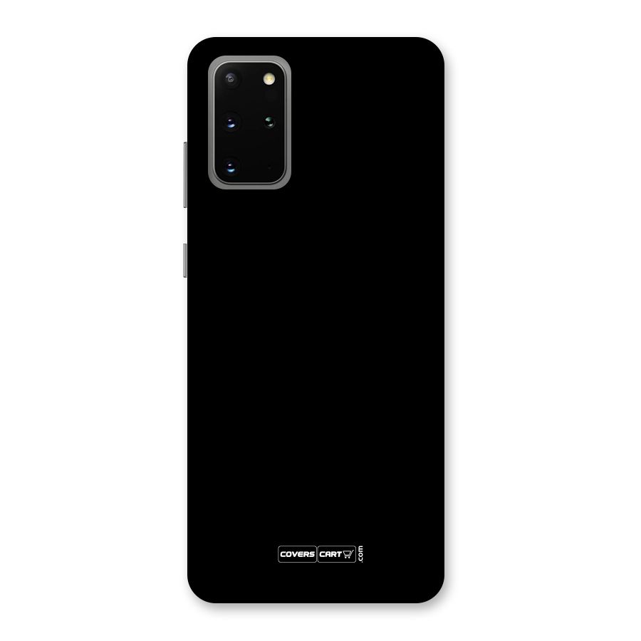 Simple Black Back Case for Galaxy S20 Plus