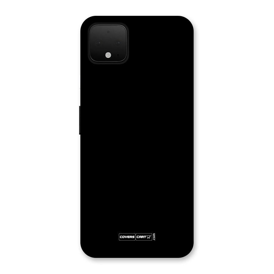 Simple Black Back Case for Google Pixel 4 XL