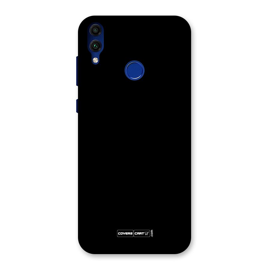 Simple Black Back Case for Honor 8C