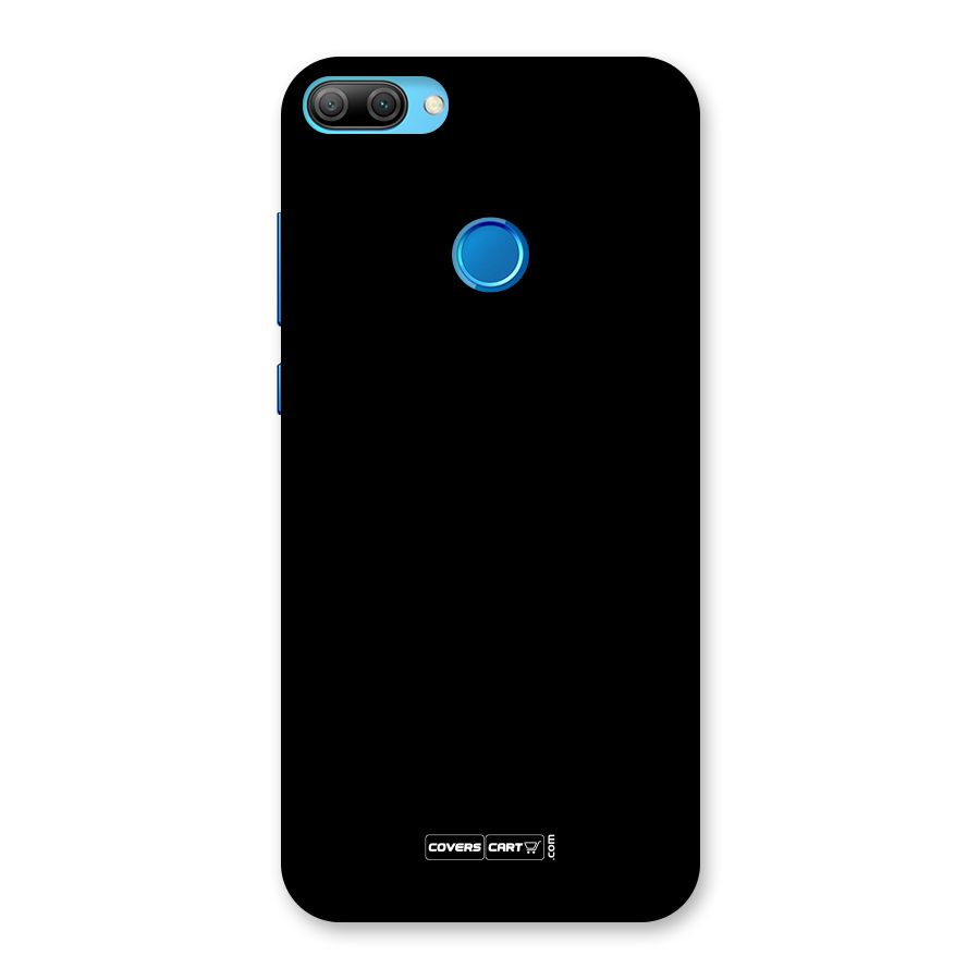 Simple Black Back Case for Honor 9N