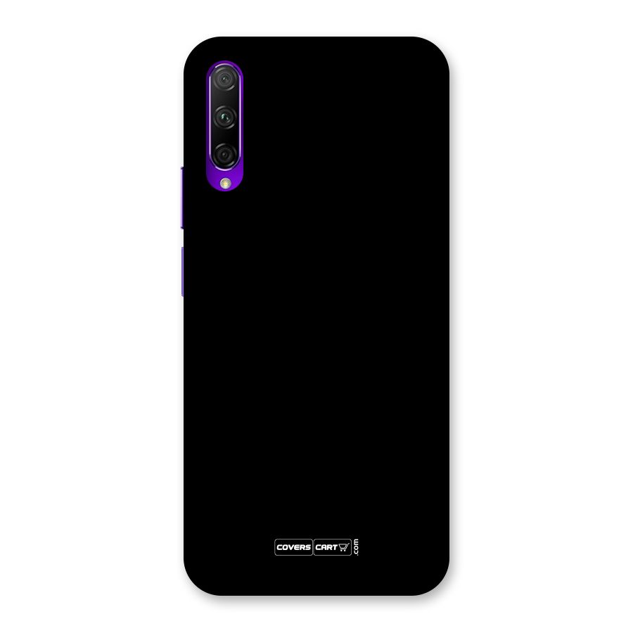 Simple Black Back Case for Honor 9X Pro