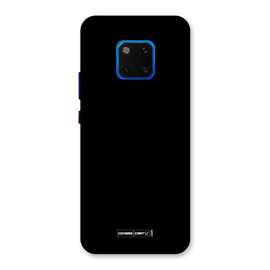 Simple Black Back Case for Huawei Mate 20 Pro