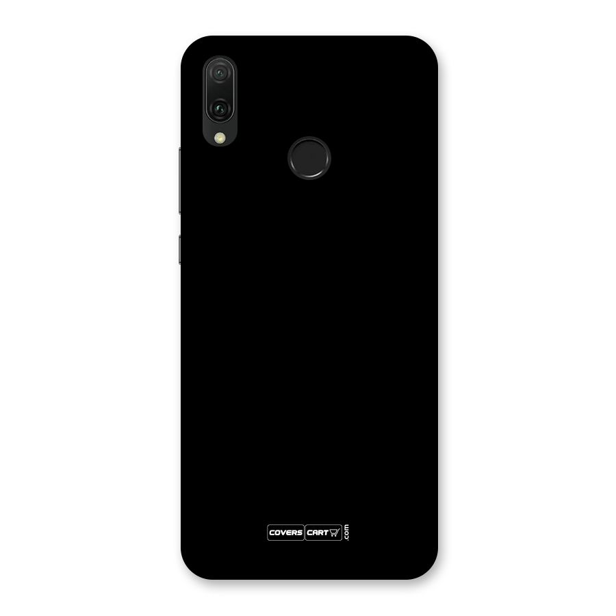 Simple Black Back Case for Huawei Y9 (2019)