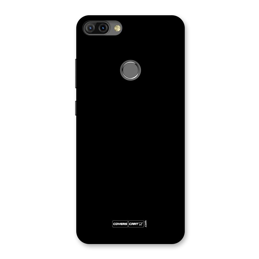 Simple Black Back Case for Infinix Hot 6 Pro