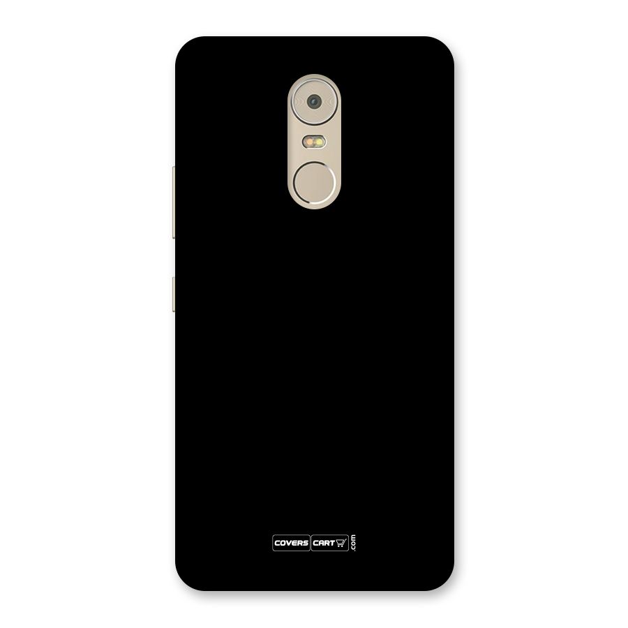 Simple Black Back Case for Lenovo K6 Note