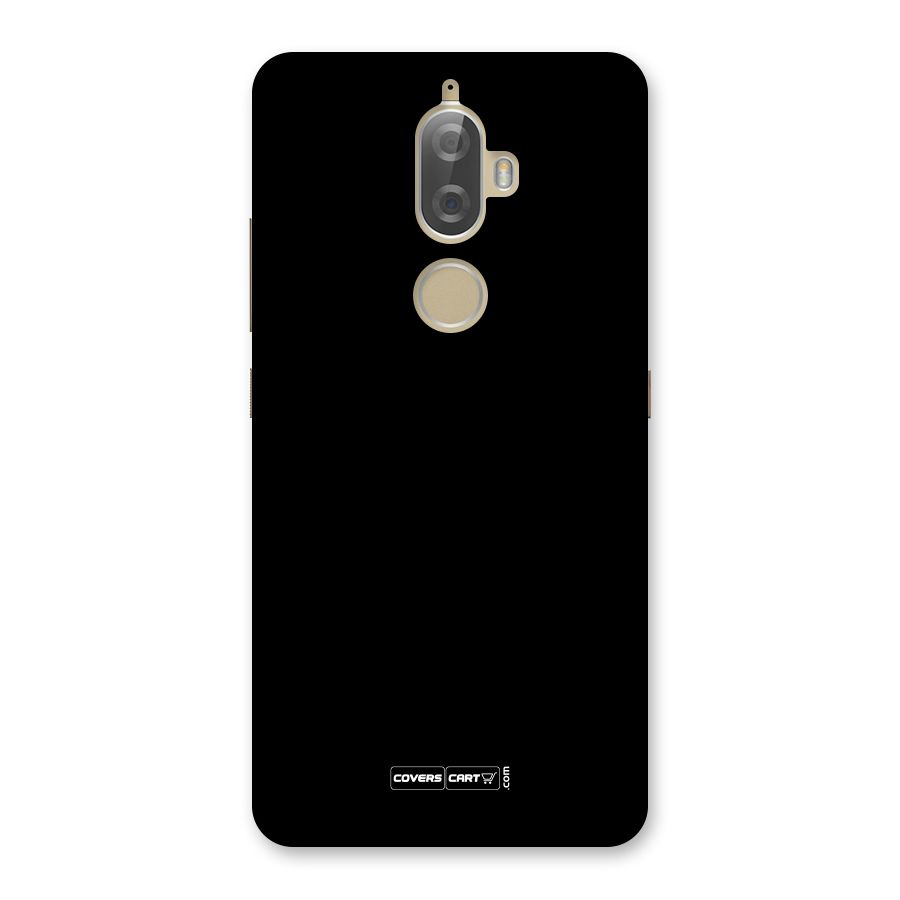 Simple Black Back Case for Lenovo K8 Plus