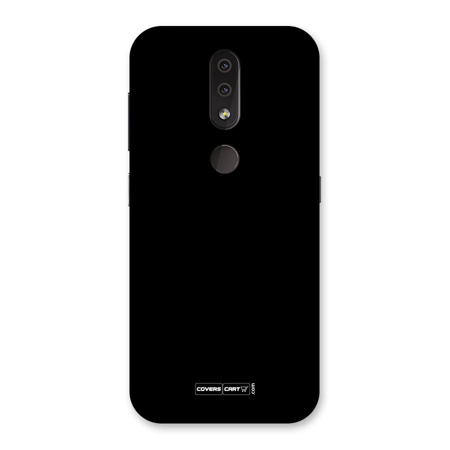 Simple Black Back Case for Nokia 4.2