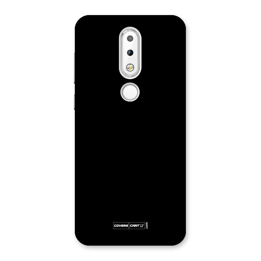 Simple Black Back Case for Nokia 6.1 Plus
