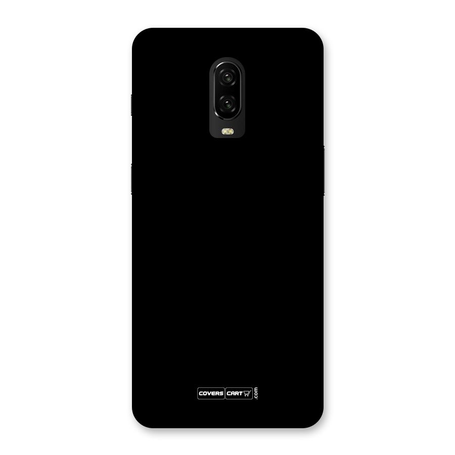 Simple Black Back Case for OnePlus 6T