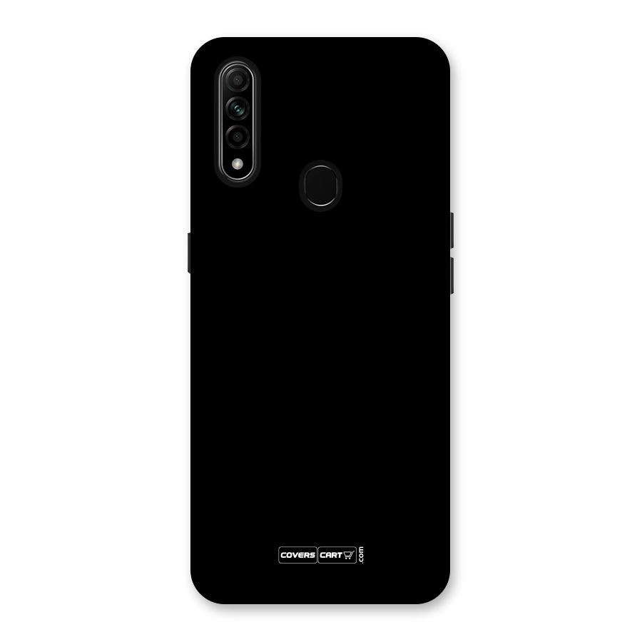Simple Black Back Case for Oppo A31