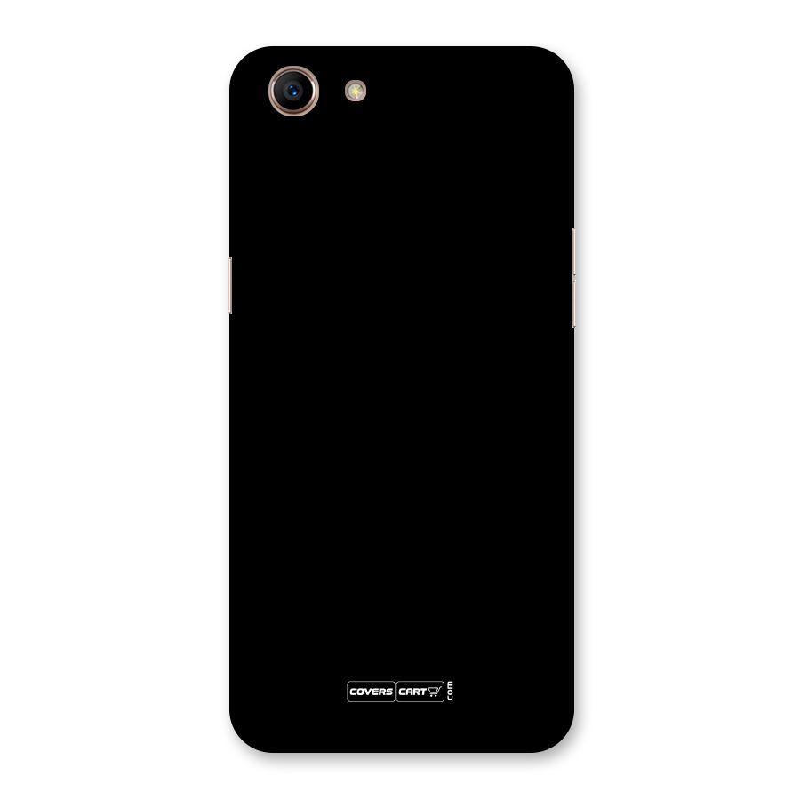 Simple Black Back Case for Oppo A83 (2018)