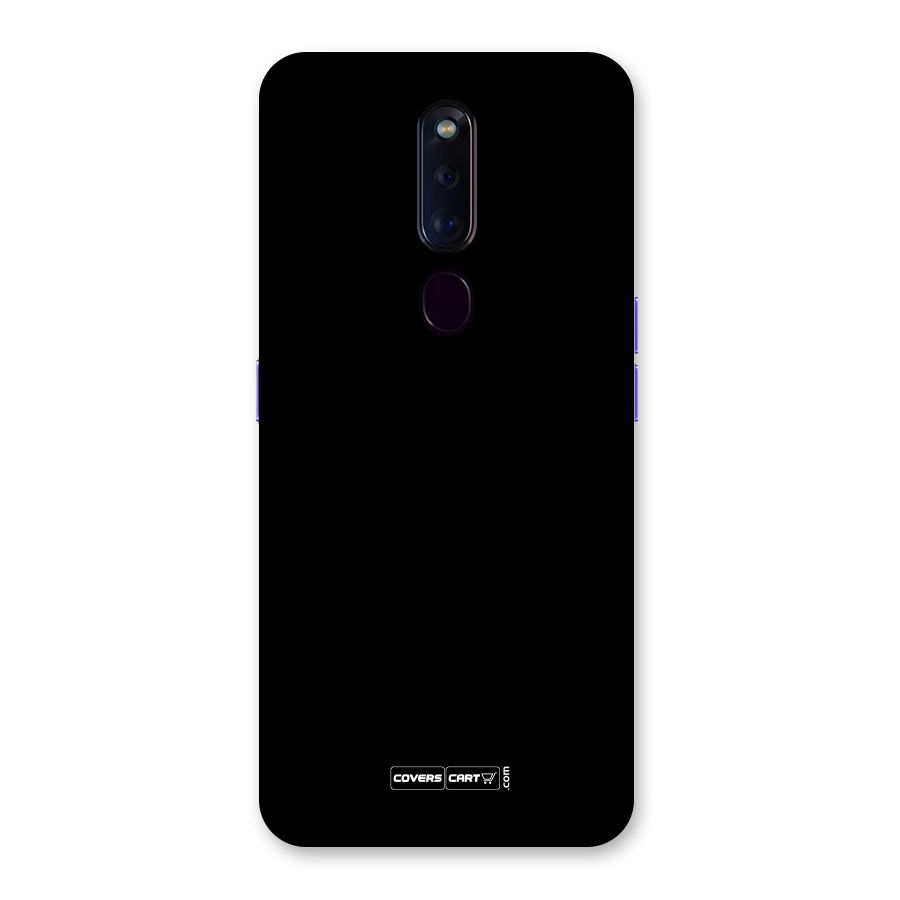 Simple Black Back Case for Oppo F11 Pro