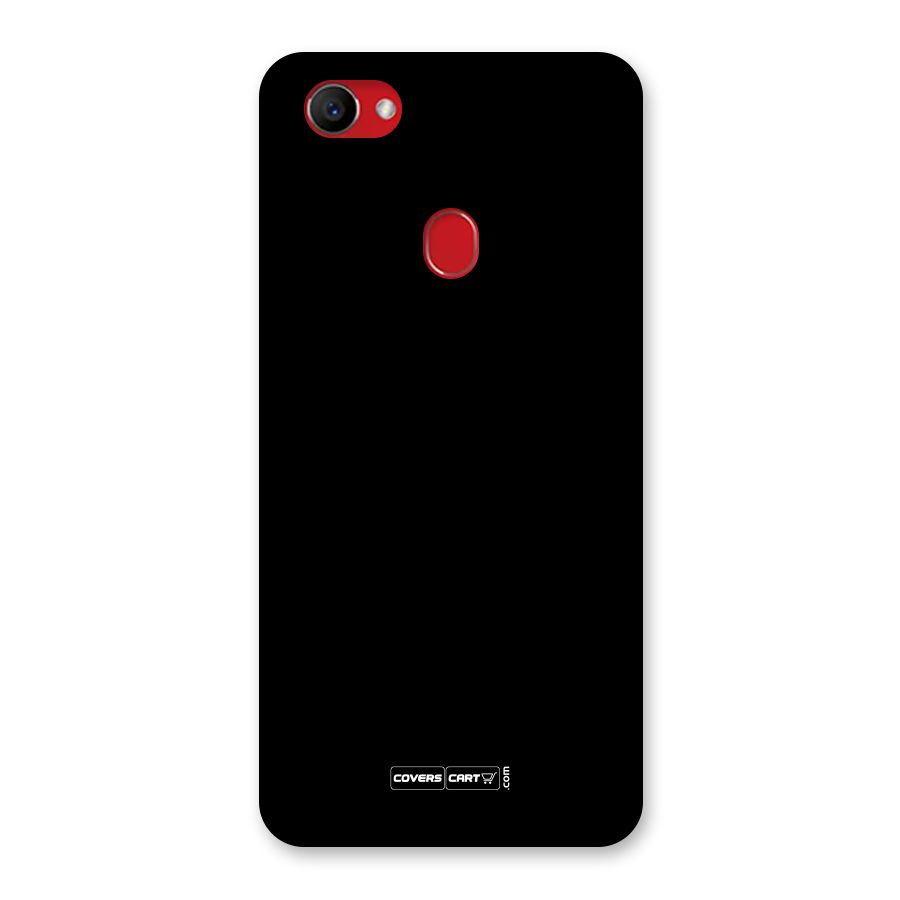 Simple Black Back Case for Oppo F7