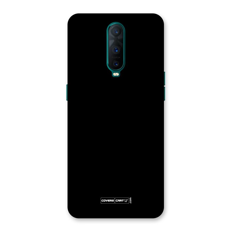 Simple Black Back Case for Oppo R17 Pro