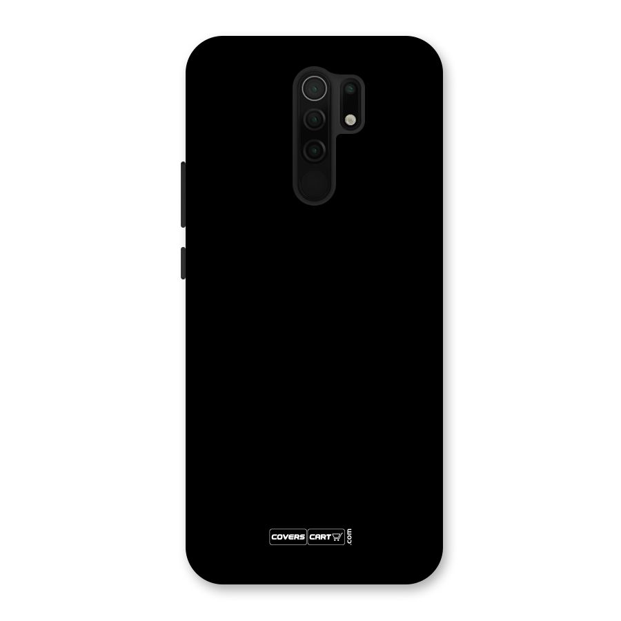 Simple Black Back Case for Poco M2