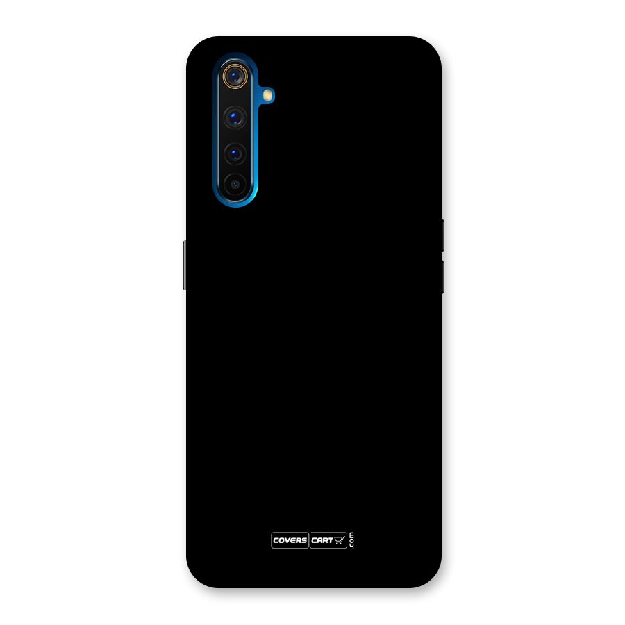 Simple Black Back Case for Realme 6 Pro
