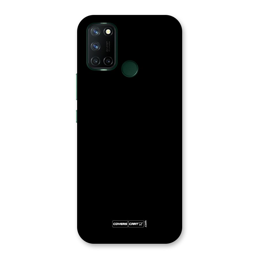 Simple Black Back Case for Realme 7i