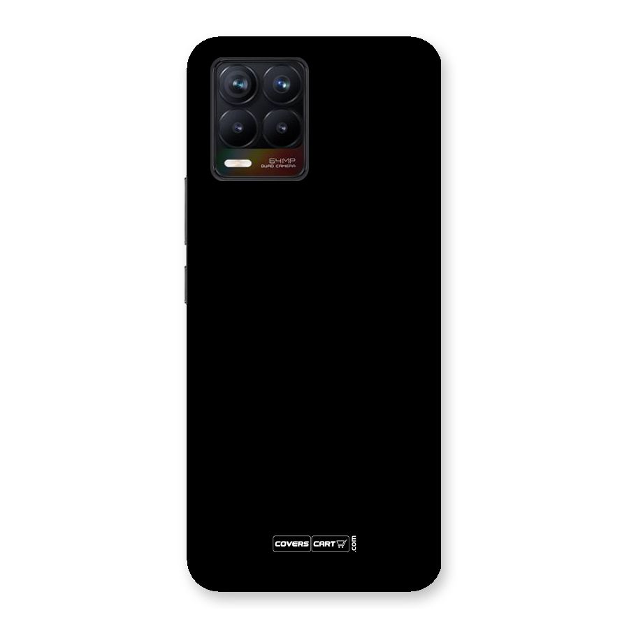 Simple Black Back Case for Realme 8